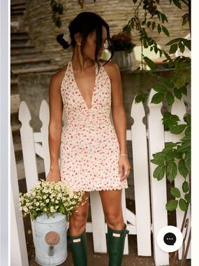 Resa Clint Dress in Buttercream Small BNWT